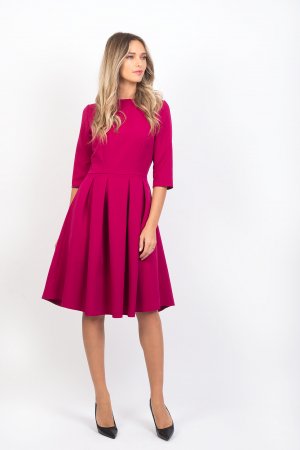 ROCHII - rochie eleganta fucsia