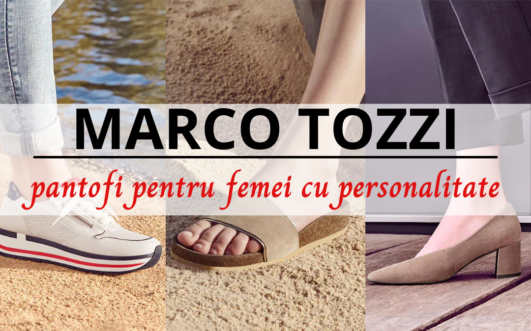 MARCO TOZZI - pantofi pentru femei cu personalitate