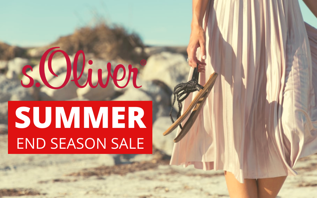 Summer End Season Sale la S. Oliver