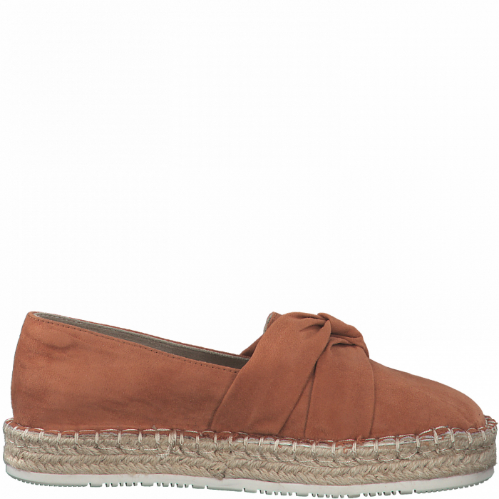 Espadrile dama, s.Oliver 5-24206-28, slip on, textil, portocaliu-teracota [2]
