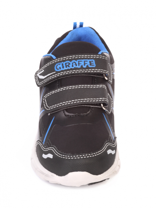 Pantofi sport baieti Paolo Botticelli 18K-19630, piele ecologica, negru [4]
