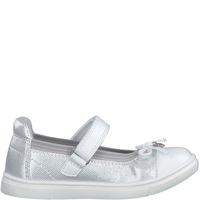 Pantofi fetite S.OLIVER 32200 piele ecologica, albi [4]