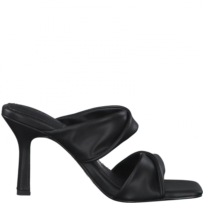 Papuci casual dama S.OLIVER 27203, piele ecologica, negri [5]