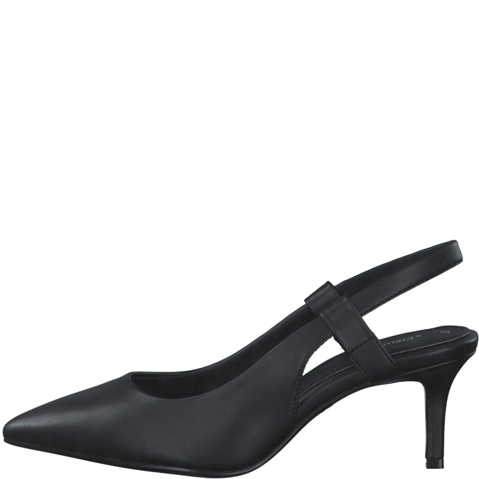 Pantofi cu toc S.OLIVER 29600, piele ecologica, negri [5]