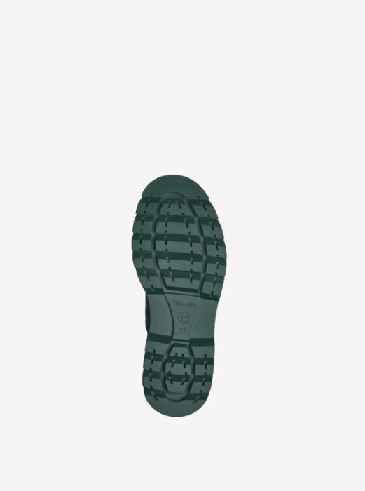 Bocanci dama Tamaris 1-25909-41, piele intoarsa, verde [2]