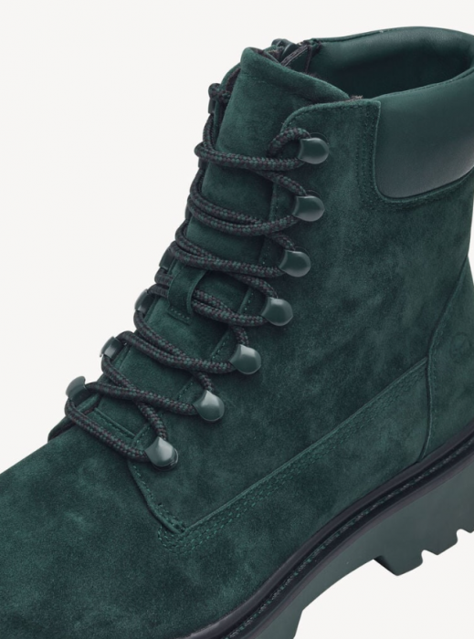 Bocanci dama Tamaris 1-25909-41, piele intoarsa, verde [4]