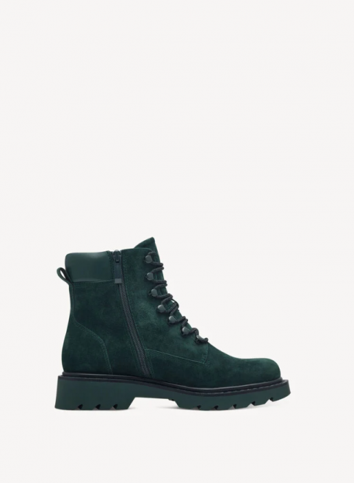 Bocanci dama Tamaris 1-25909-41, piele intoarsa, verde [5]