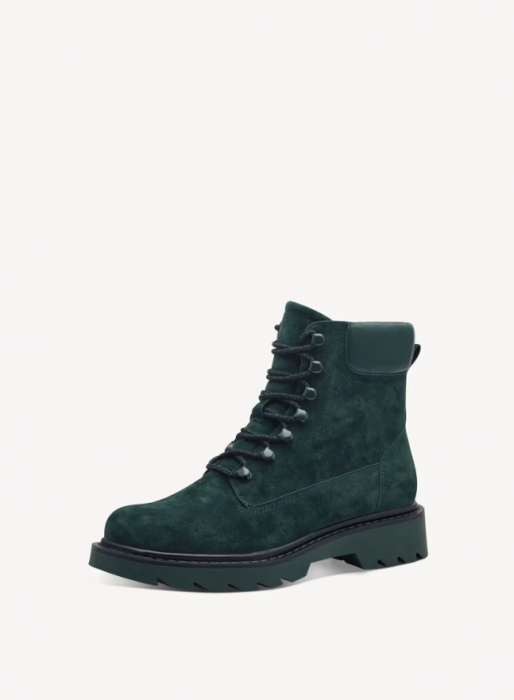 Bocanci dama Tamaris 1-25909-41, piele intoarsa, verde [7]