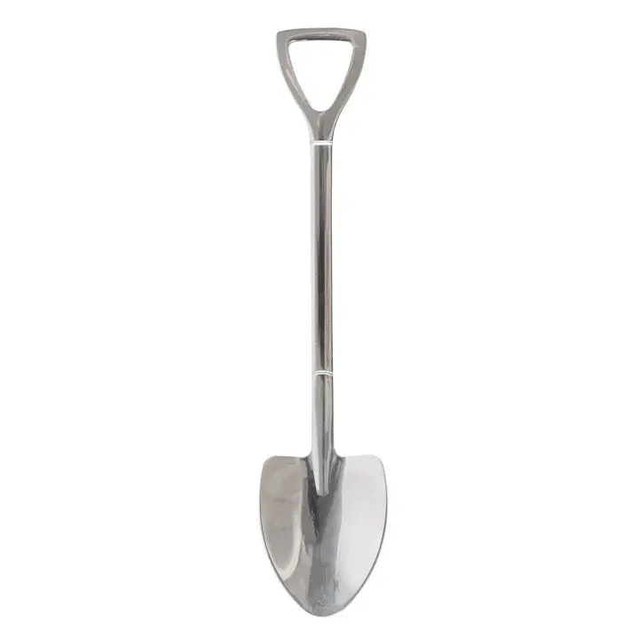 Cană din ceramică în formă de ghiveci și linguriță în formă de lopățică 31424 [4]