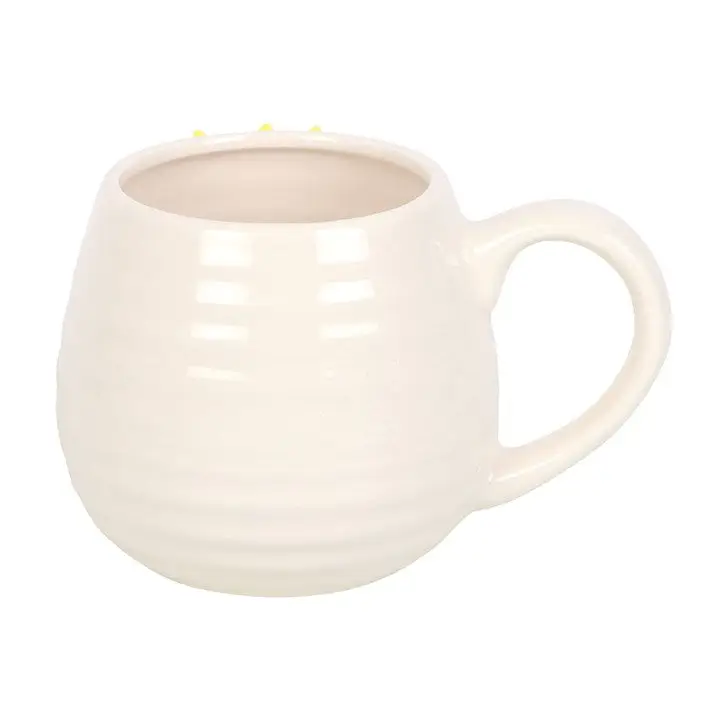Cană rotunjită „Hello Sunshine” cu floarea-soarelui 3D   52025 [3]
