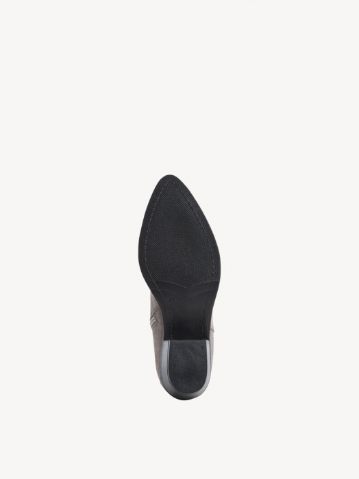 Ciocate dama Tamaris 1-25702-41, piele intoarsa, gri [4]