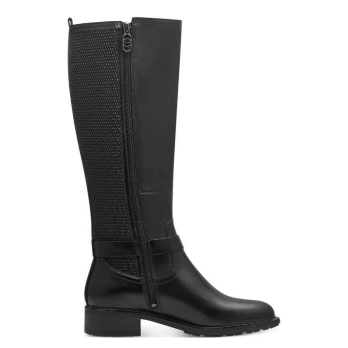 Cizme dama Tamaris 1-25618-43, piele naturala, negre [2]