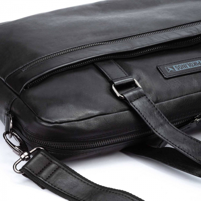Geanta barbati Pikolinos Belmonte MHA-870, piele naturala, neagra [3]