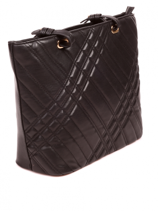 Geanta casual cu doua manere pentru umar  9V-22671,piele ecologica,bej [2]