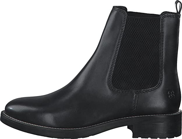 Ghete casual dama s' Oliver 5-5-25311-29, piele naturala, negre [2]