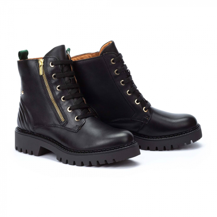Ghete dama Pikolinos AVILES W6P-8560, piele naturala,negru [2]