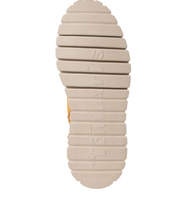 Ghete dama Tamaris 1-25268-43, piele intoarsa, galben [4]