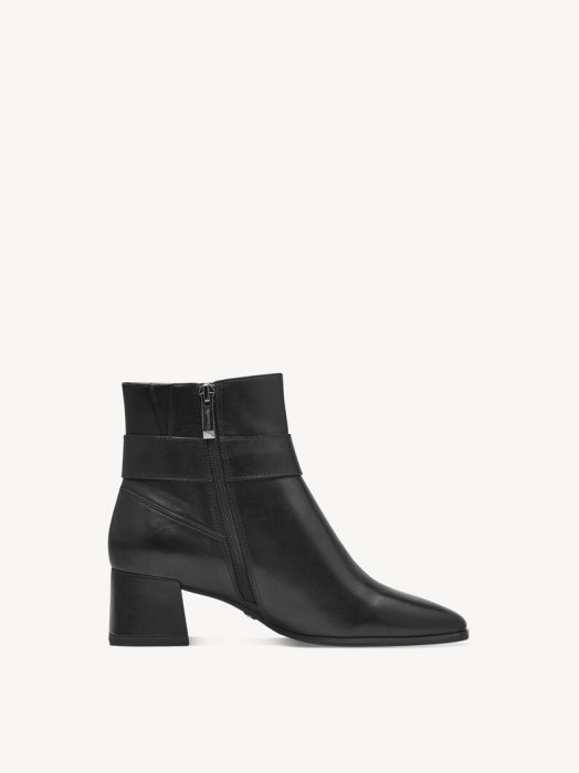 Ghete elegante dama Tamaris 1-25346-43, piele naturala, negru [4]