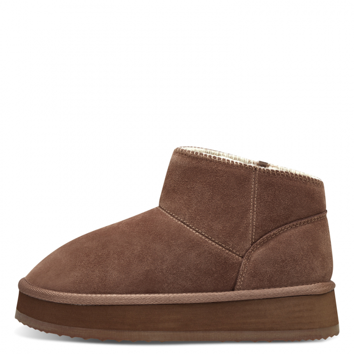 Ghete stil UGG MARCO TOZZI 2-26833-43-376, piele intoarsa, maro [5]