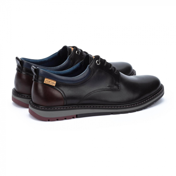 Pantofi barbati Pikolinos Berna M8J-4183C1, piele naturala, negri [5]