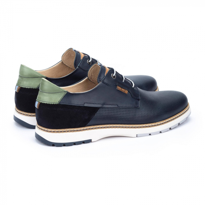 Pantofi casual barbati Pikolinos Olvera M8A-4222C1, piele naturala, negri [2]