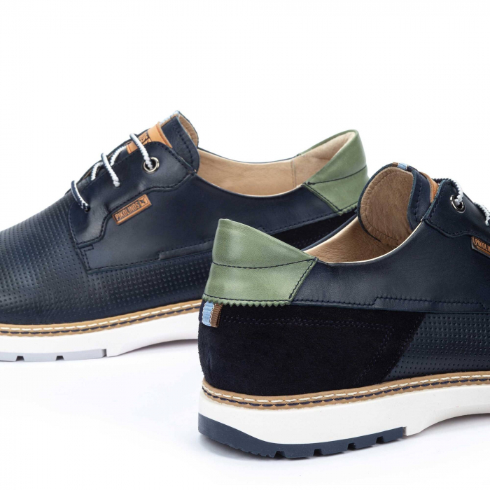 Pantofi casual barbati Pikolinos Olvera M8A-4222C1, piele naturala, negri [5]
