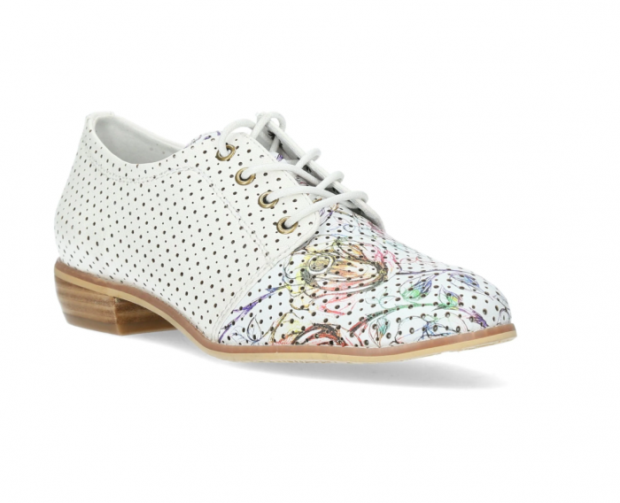 Pantofi casual perforati dama Laura Vita [2]