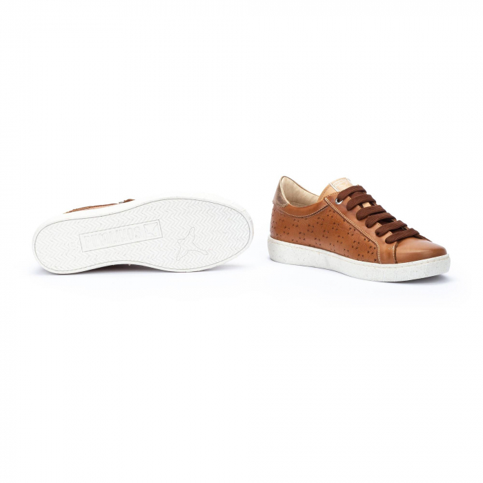 Pantofi casual perforati dama Pikolinos Lanzarote, piele naturala [6]
