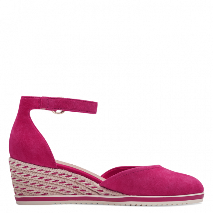 Pantofi cu talpa ortopedica Tamaris 1-22309-43, piele intoarsa, fuxia [5]