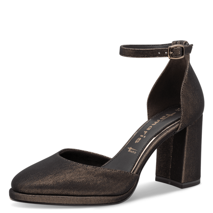 Pantofi cu toc gros Tamaris 1-22463-45 [3]