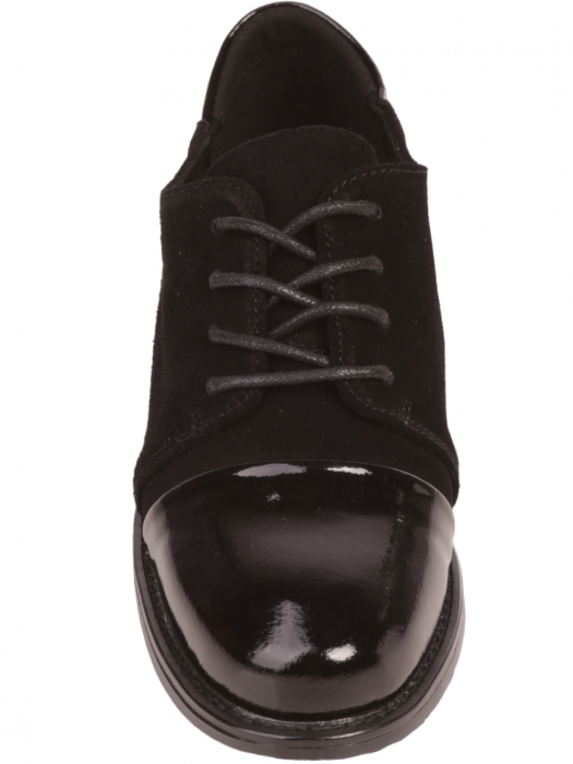 Pantofi dama casual cu siret  piele intoarsa Riccardo Farini 3AF-23549 [3]