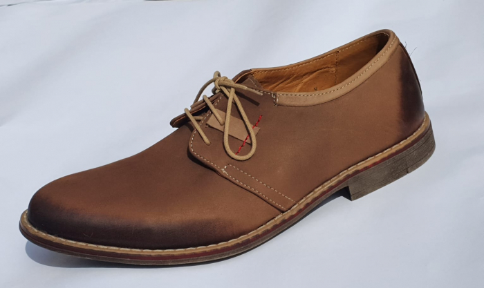 Pantofi eleganti barbatesti Andserko, din piele naturala maro [2]
