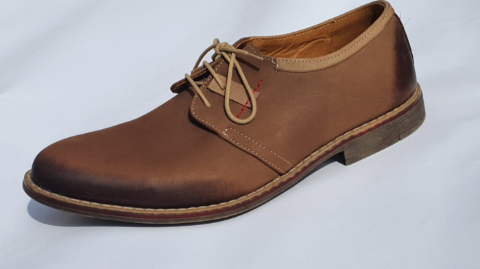 Pantofi eleganti barbatesti Andserko, din piele naturala maro [4]
