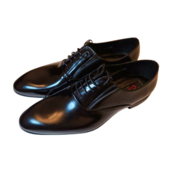 Pantofi eleganti barbati Conhpol  5546 , piele naturala, negri [4]