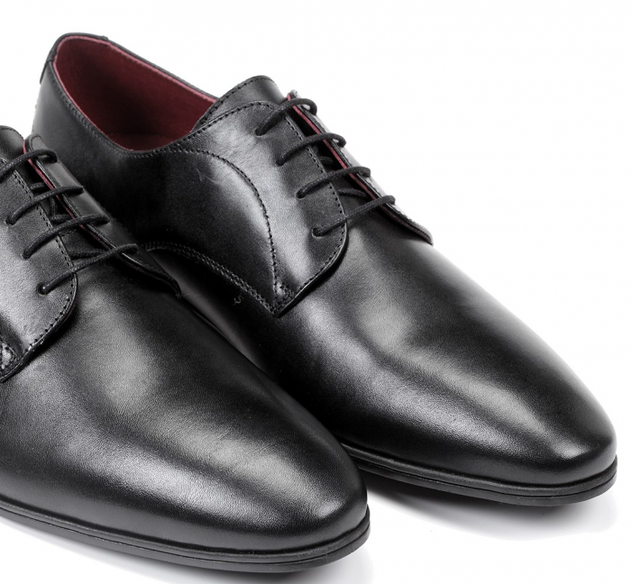 Pantofi eleganti barbati Fluchos F0842 Adam piele naturala negri [6]