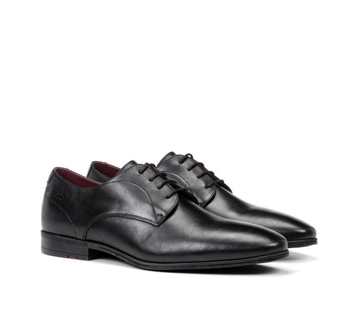 Pantofi eleganti barbati Fluchos F0842 Adam piele naturala negri [2]