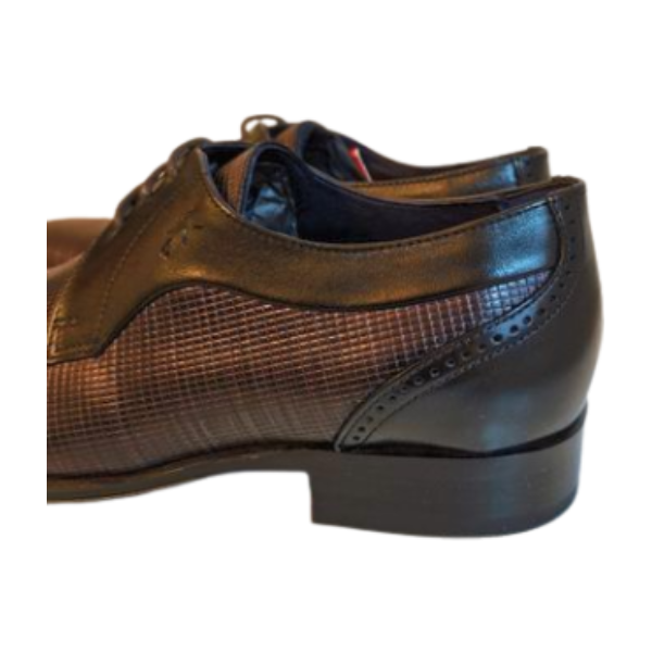 Pantofi eleganti barbati Fluchos 8963, piele naturala gri antracit [4]