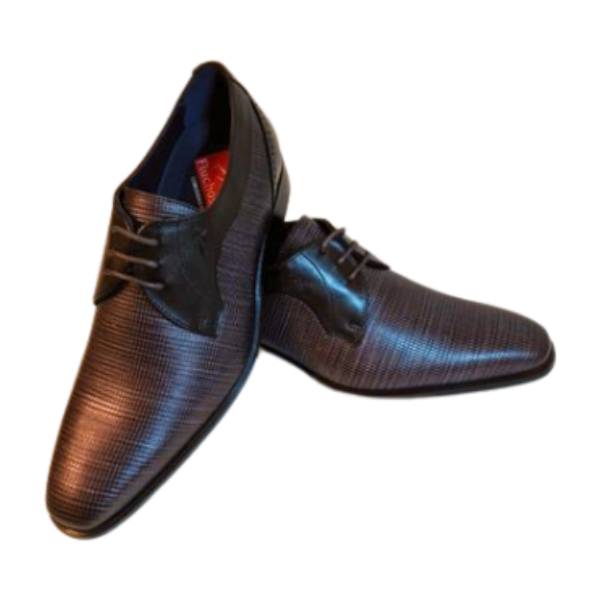 Pantofi eleganti barbati Fluchos 8963, piele naturala gri antracit [5]