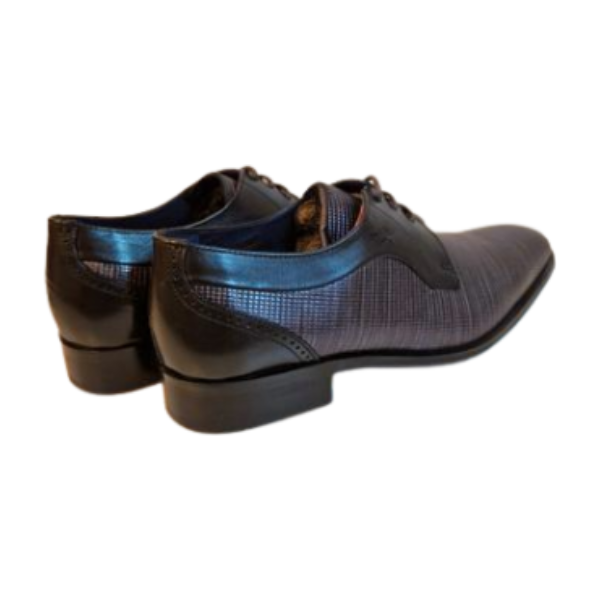 Pantofi eleganti barbati Fluchos 8963, piele naturala gri antracit [7]