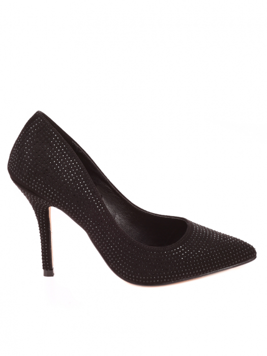 Pantofi eleganti cu toc Paolo Botticelli 3M-22181, negru [2]