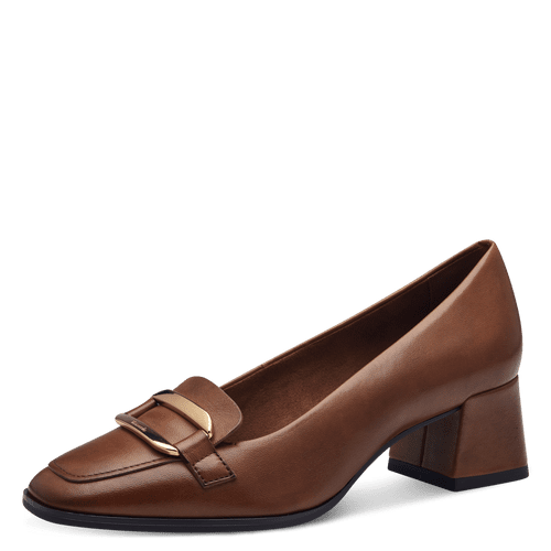 Pantofi eleganti dama Tamaris 1-22300-43, piele naturala, maro [4]