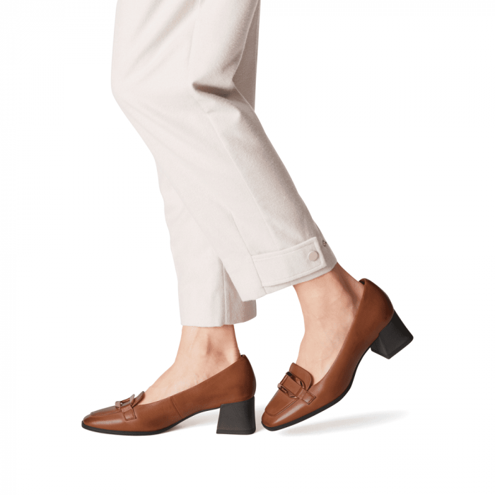 Pantofi eleganti dama Tamaris 1-22300-43, piele naturala, maro [7]
