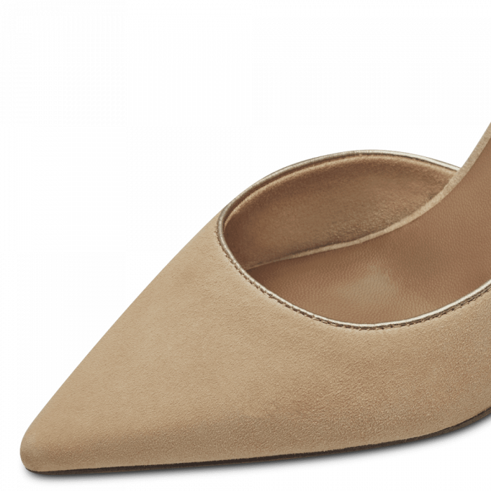 Pantofi eleganti dama Tamaris 1-22438-44, piele intoarsa, bej [4]