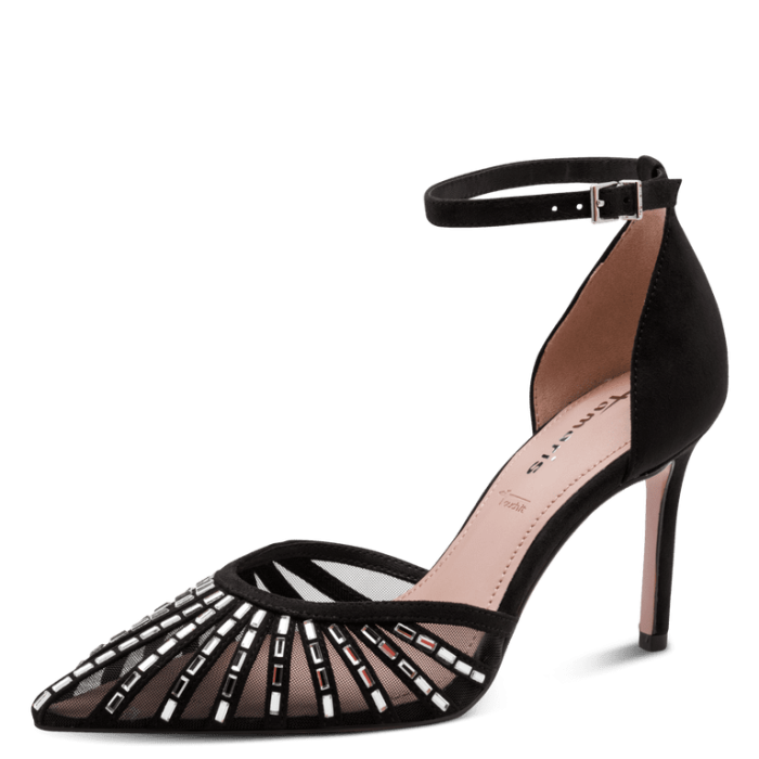 Pantofi eleganti Tamaris 1-22415-46-001, negri [3]