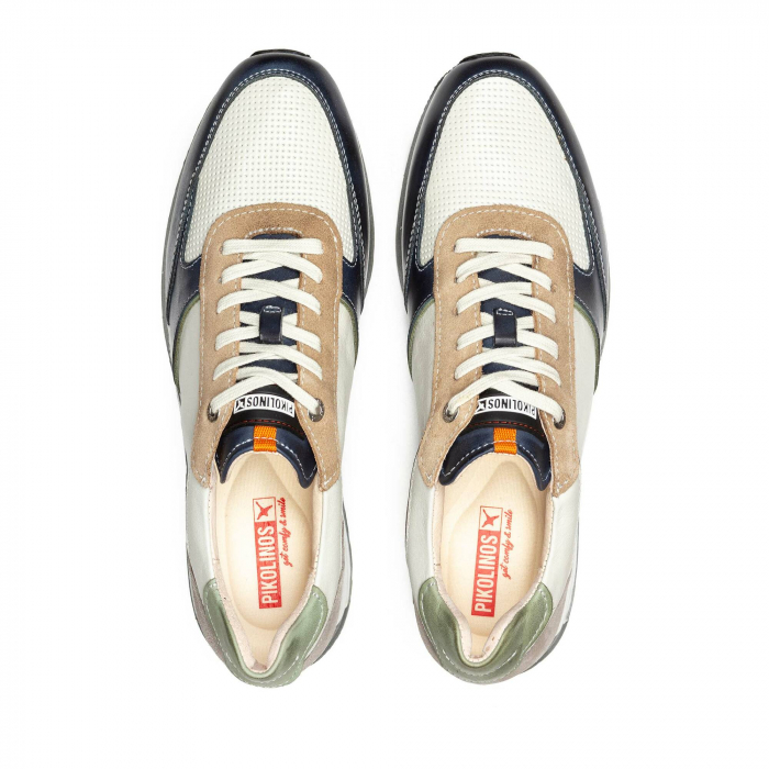 Pantofi sport barbati Pikolinos M5N-6111C2 piele naturala albastru [2]