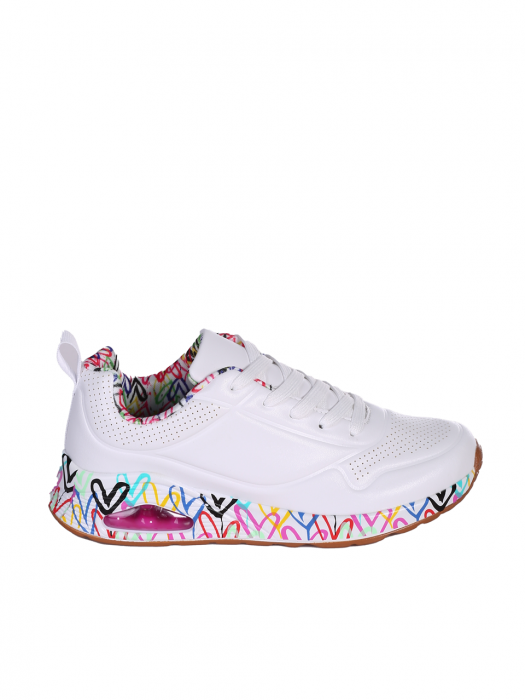 Pantofi sport dama G Point 3U-24218, albi [4]