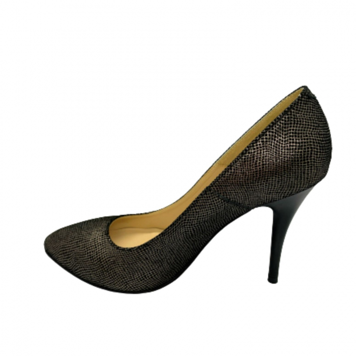 Stiletto din piele naturala imprimata-Diane Marie [3]