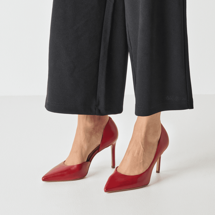 Pantofi stiletto Tamaris 1-22429-46-500, piele naturala, rosii [7]