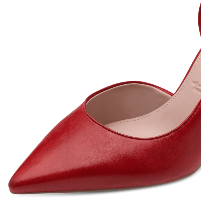 Pantofi stiletto Tamaris 1-22429-46-500, piele naturala, rosii [8]