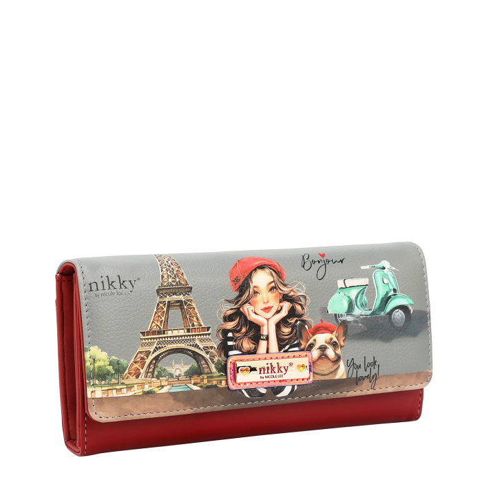 Portofel dama Nikky by Nicole Lee NK20375 EIFFEL DREAMS [9]